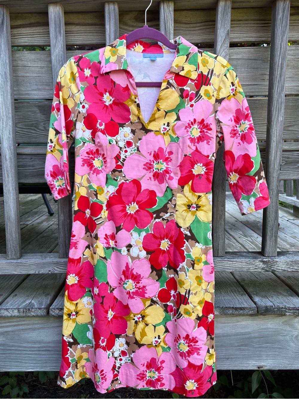 J. McLaughlin Floral Shift Dress